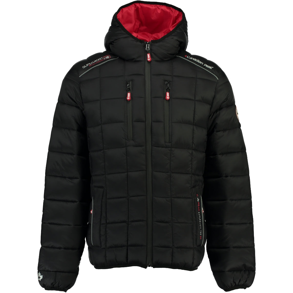 Canadian Peak Bambino Men - Doudoune Chaude Matelassee Homme Automne Hiver - Veste Manteau Chaud - Blouson Coupe Vent Manches Longues Rembourrage