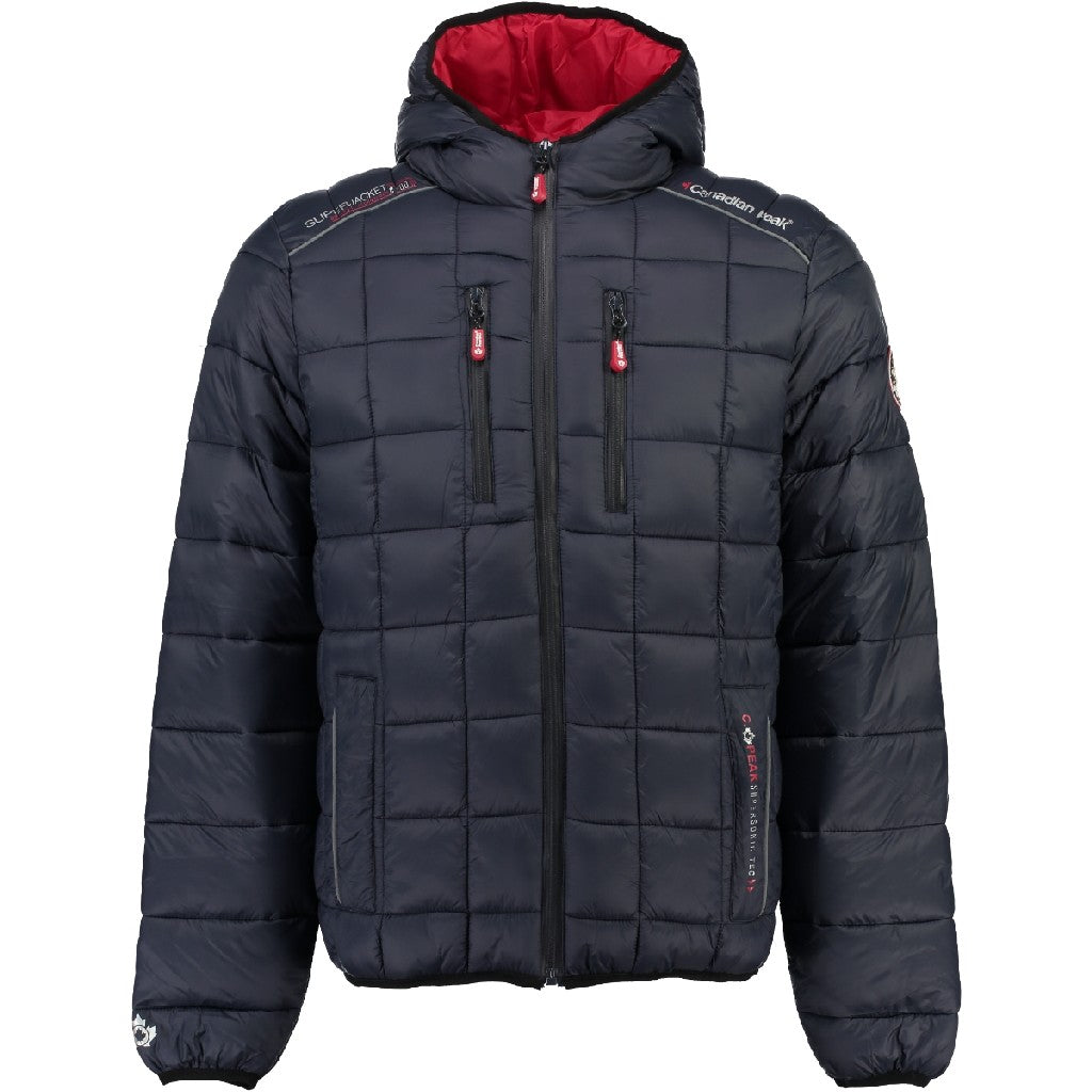 Canadian Peak Bambino Men - Doudoune Chaude Matelassee Homme Automne Hiver - Veste Manteau Chaud - Blouson Coupe Vent Manches Longues Rembourrage