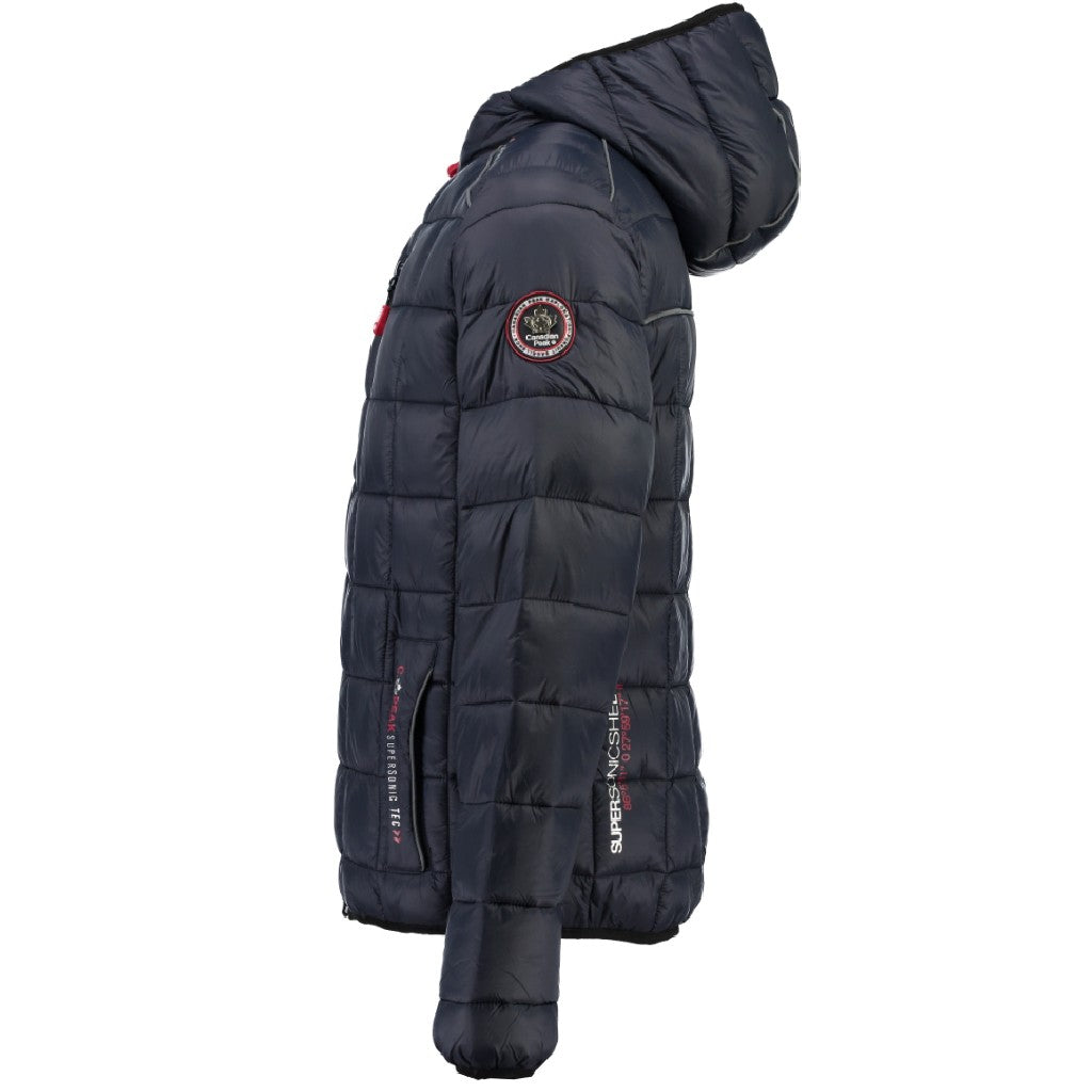 Canadian Peak Bambino Men - Doudoune Chaude Matelassee Homme Automne Hiver - Veste Manteau Chaud - Blouson Coupe Vent Manches Longues Rembourrage