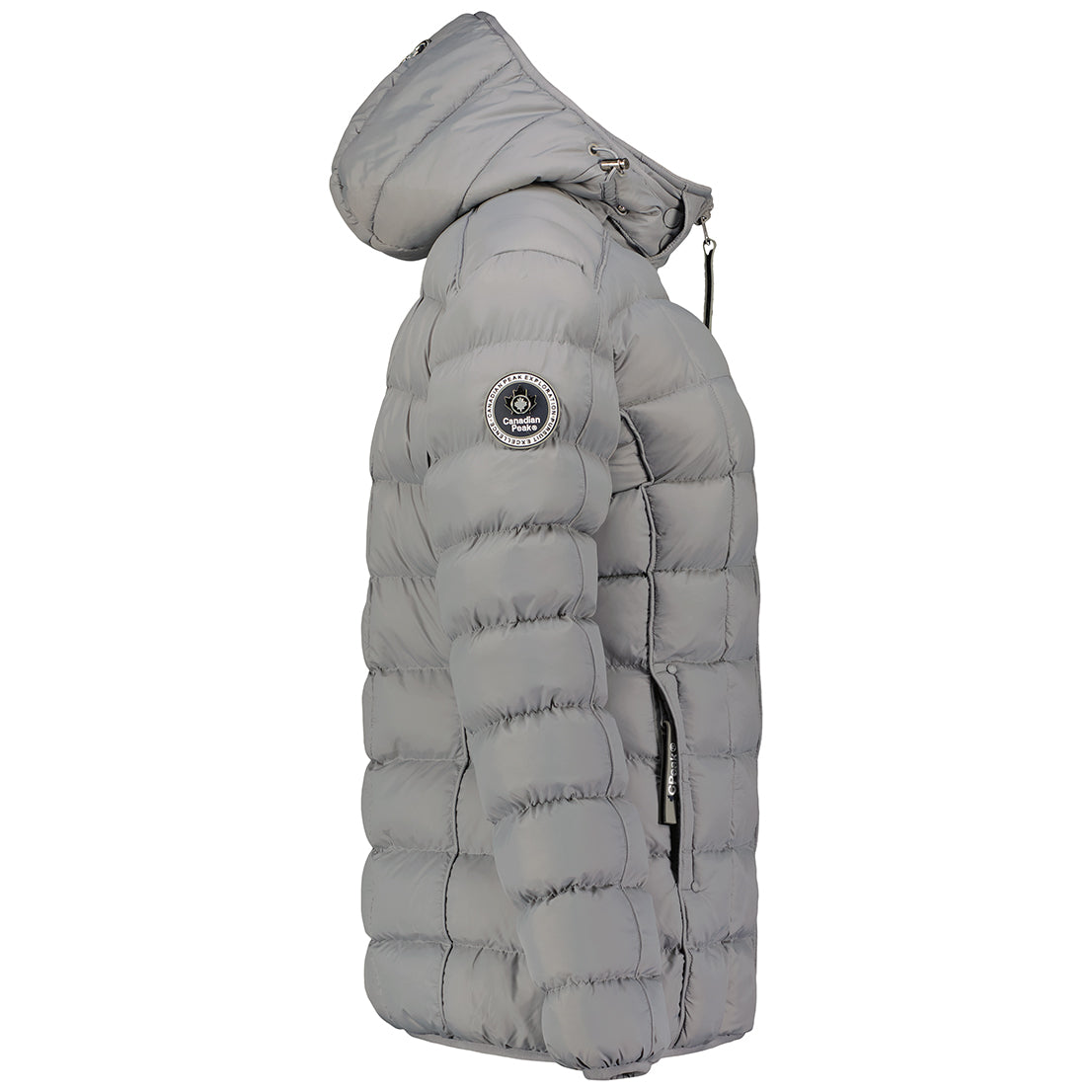 Canadian Peak Bambolineak Lady - Parka Longue Epaisse Chaude Femme Automne Hiver - Manteau Fin Capuche Fausse Fourure - Blouson Coupe Vent