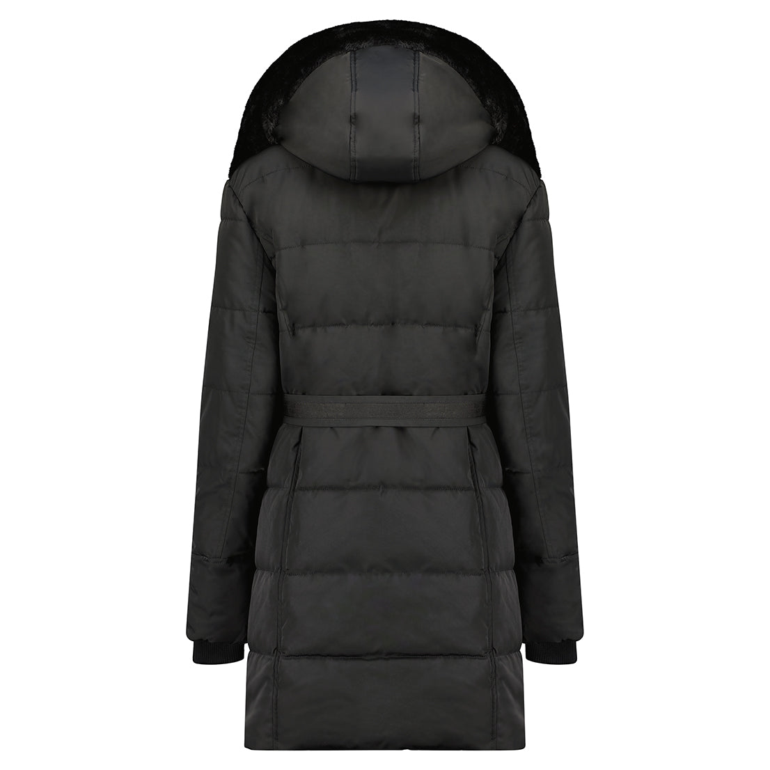 Canadian Peak Bettineak Lady - Parka Longue Epaisse Chaude Femme Automne Hiver - Manteau Fin Capuche Fausse Fourure - Blouson Coupe Vent