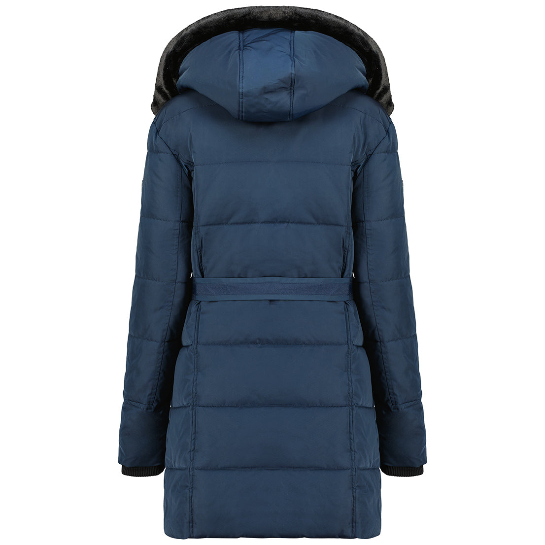 Canadian Peak Bettineak Lady - Parka Longue Epaisse Chaude Femme Automne Hiver - Manteau Fin Capuche Fausse Fourure - Blouson Coupe Vent