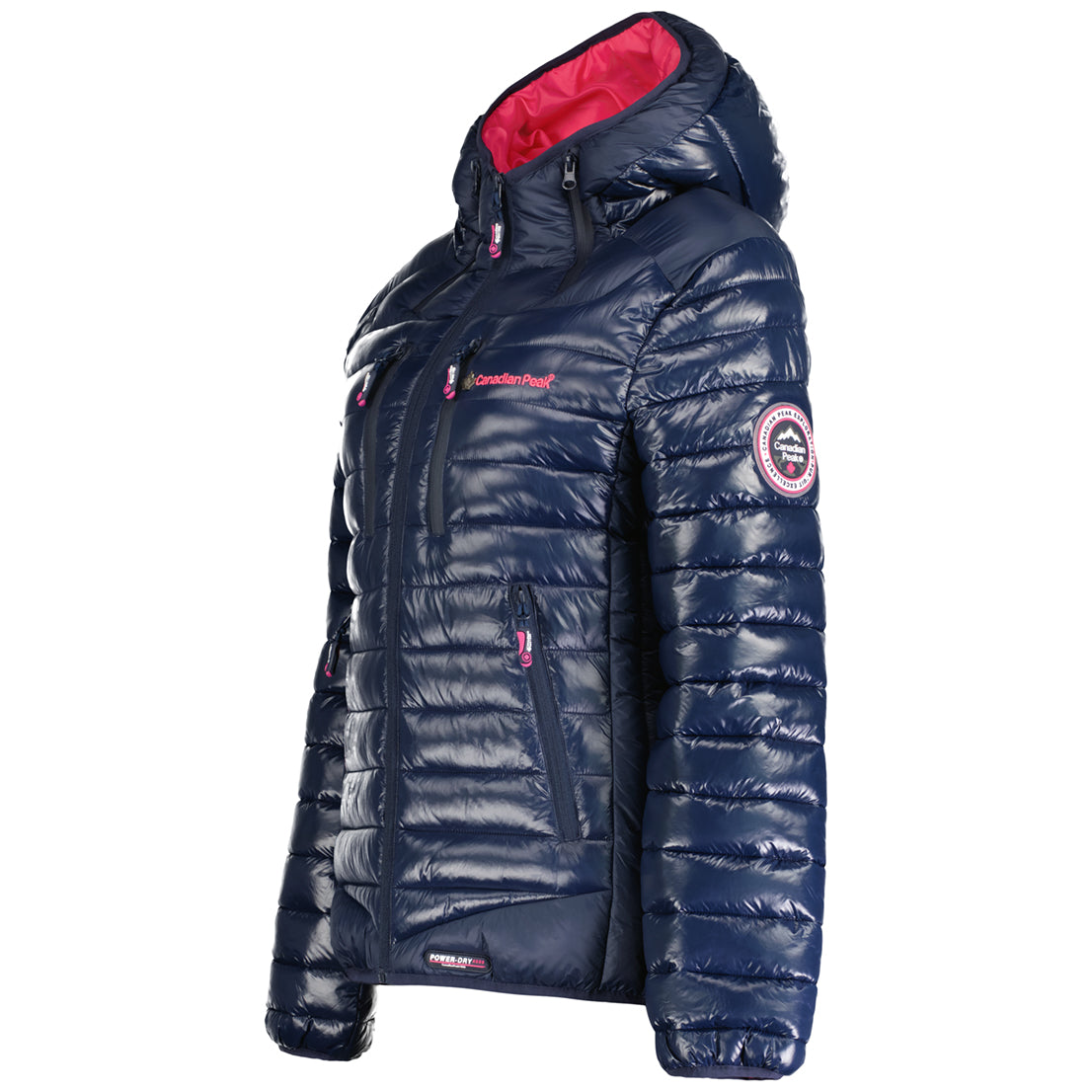 Canadian Peak Blondat Lady - Parka Longue Epaisse Chaude Femme Automne Hiver - Manteau Fin Capuche Fausse Fourure - Blouson Coupe Vent