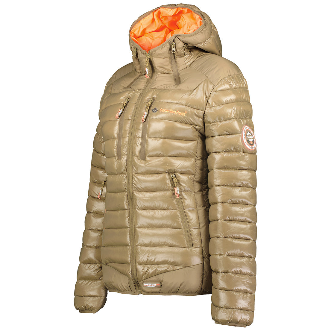 Canadian Peak Blondat Lady - Parka Longue Epaisse Chaude Femme Automne Hiver - Manteau Fin Capuche Fausse Fourure - Blouson Coupe Vent