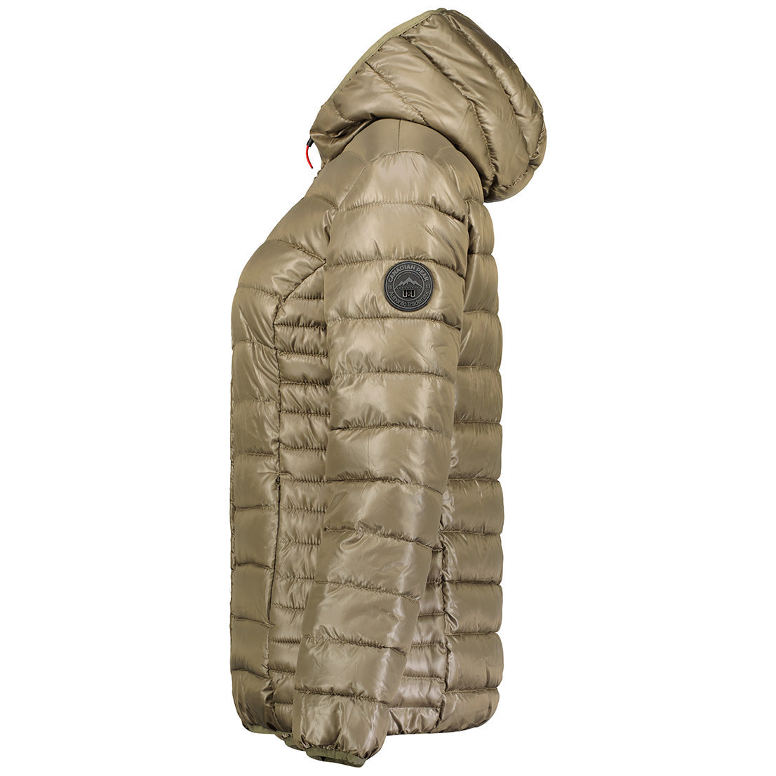 Canadian Peak Colombiana Hood Lady - Parka Longue Epaisse Chaude Femme Automne Hiver - Manteau Fin Capuche Fausse Fourure - Blouson Coupe Vent