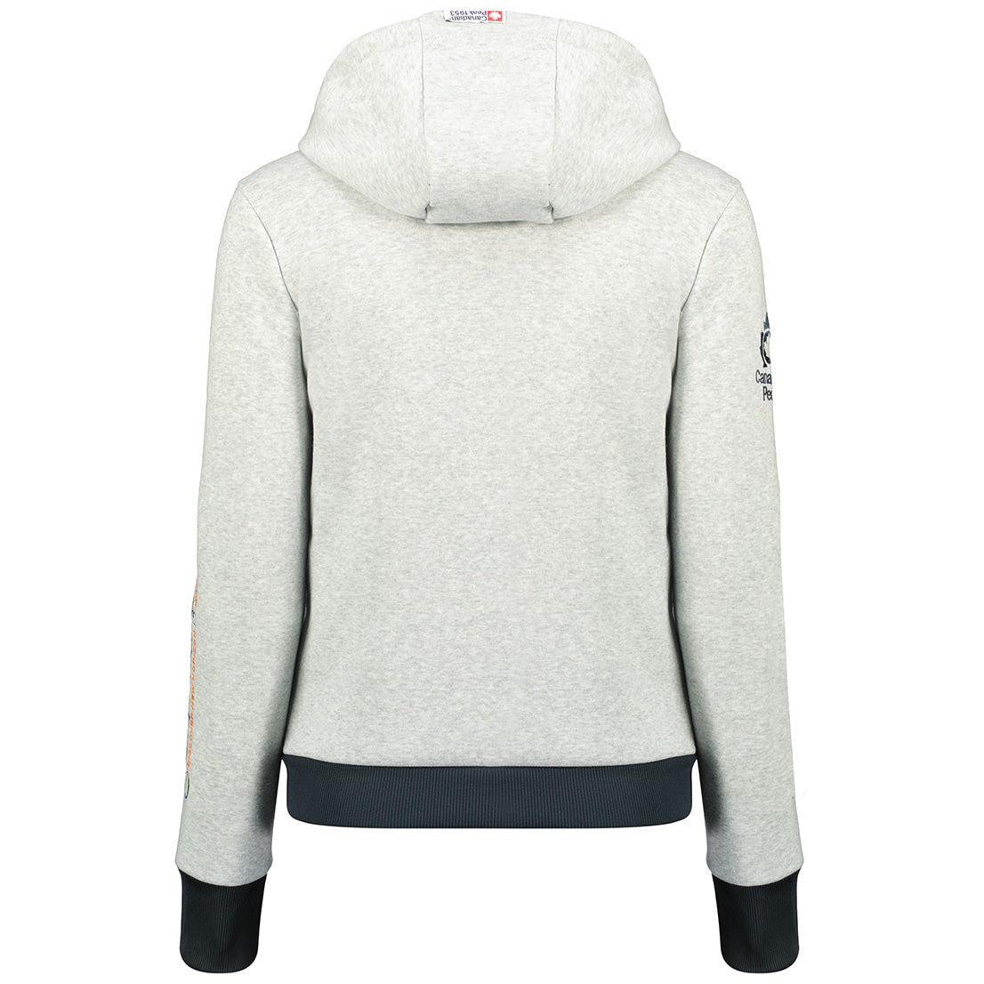 Geographical Norway Face Lady - Sweat Femme Capuche Avec Poches - Sweatshirt Femmes Manche Pull Casual Manches Longues Chaud