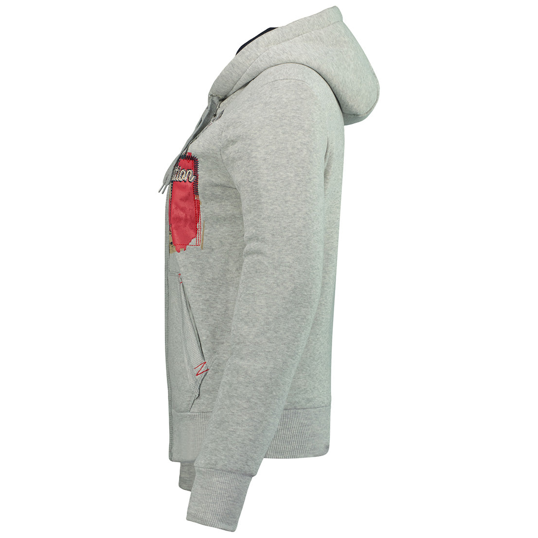 Geographical Norway FARLOTTEAK Lady - Sweat Femme Capuche Avec Poches - Sweatshirt Femmes Manche Pull Casual Manches Longues Chaud