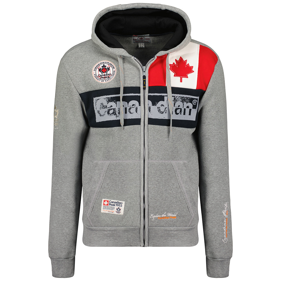 Canadian Peak Sweat Fermeture éclair Homme Canadian Peak Flashy