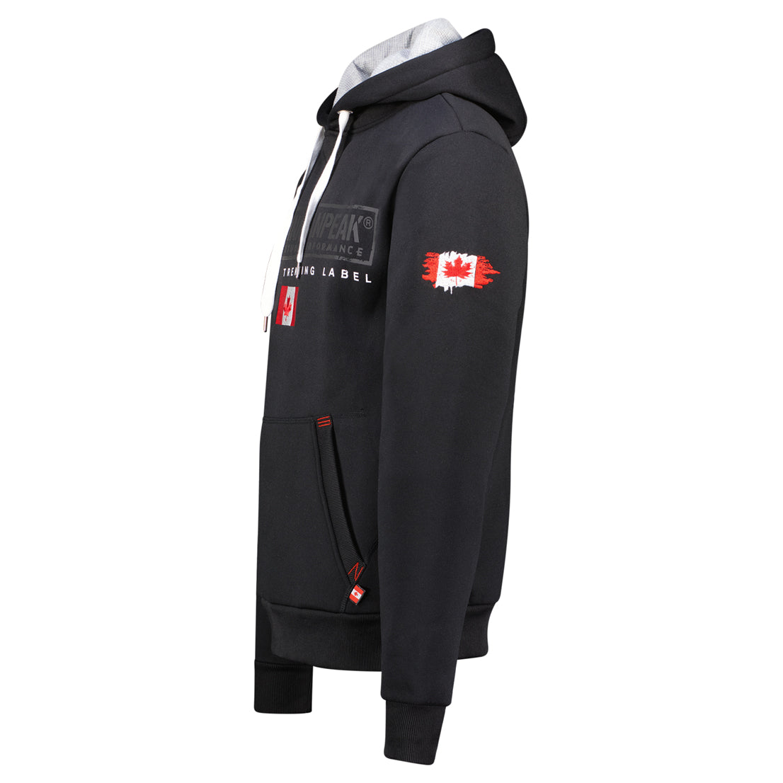 Geographical Norway Gasikeak Men - Sweat A Capuche Homme Avec Poches - Sweats Shirts Logo Homme - Sweat Shirt Hoody Manches Longues