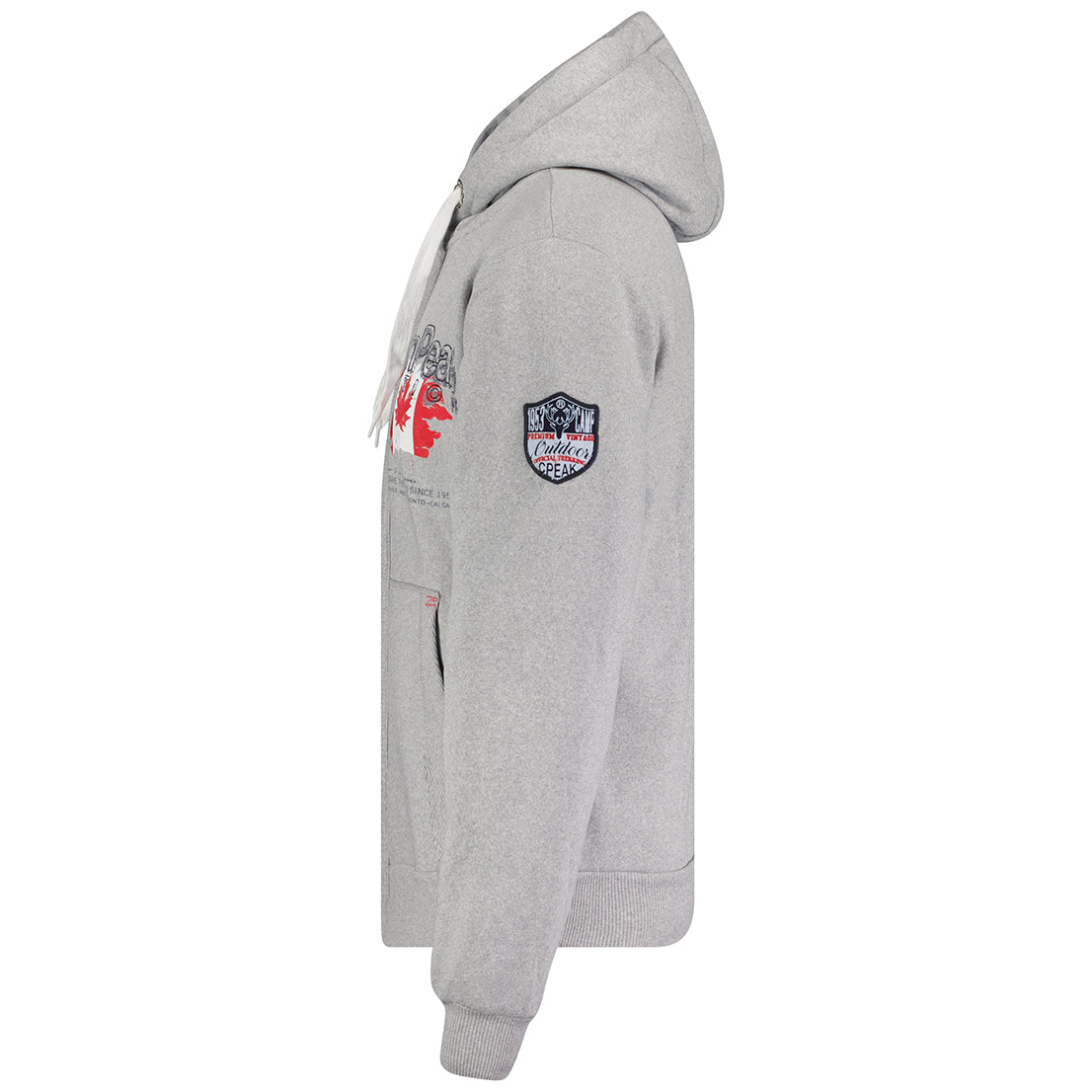 Canadian Peak Gisladeak Men - Sweat Homme Capuche Poche Kangourou - Vêtement Sweatshirt Hoody Chaud Manches Longues