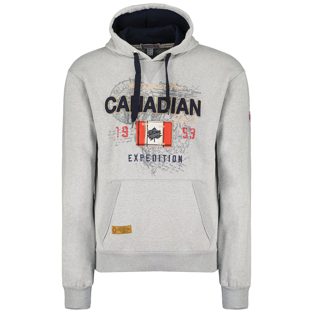 Canadian Peak Guitreak Men - Sweat Homme Capuche Poche Kangourou - Vêtement Sweatshirt Hoody Chaud Manches Longues