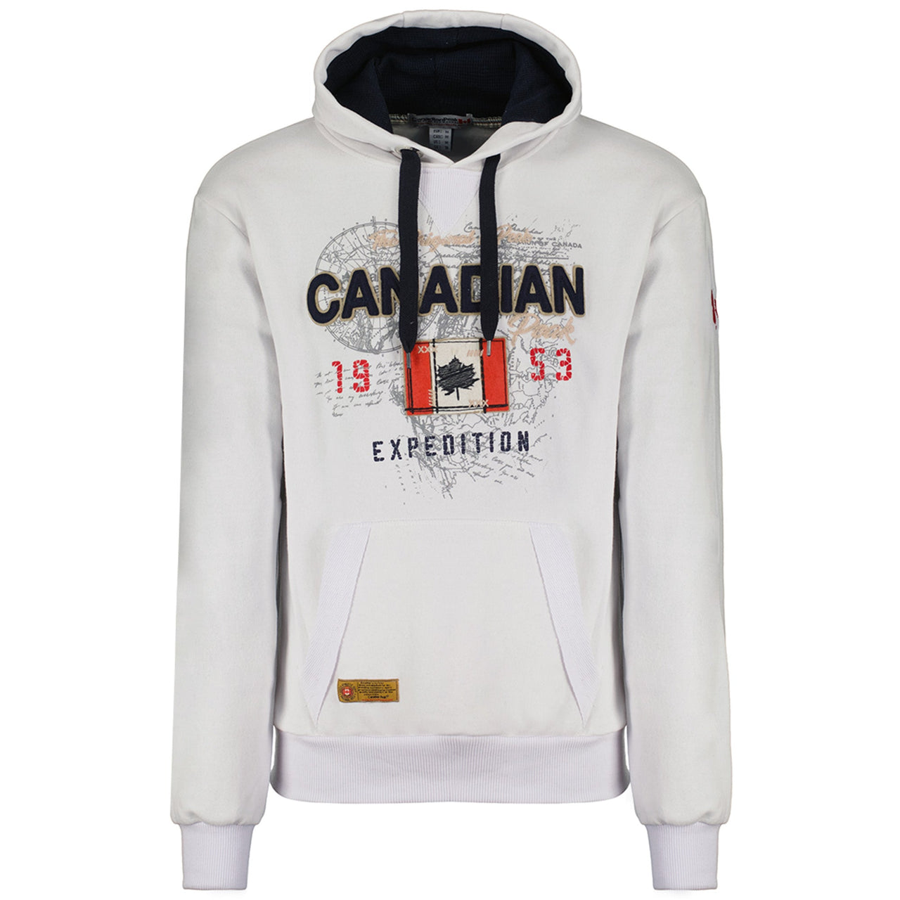 Canadian Peak Guitreak Men - Sweat Homme Capuche Poche Kangourou - Vêtement Sweatshirt Hoody Chaud Manches Longues