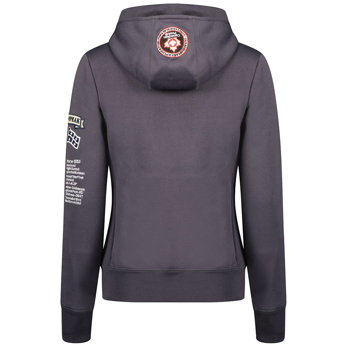 Geographical Norway Gyrelle Lady - Sweat Femme Capuche Avec Poches - Sweatshirt Femmes Manche Pull Manches Longues Chaud
