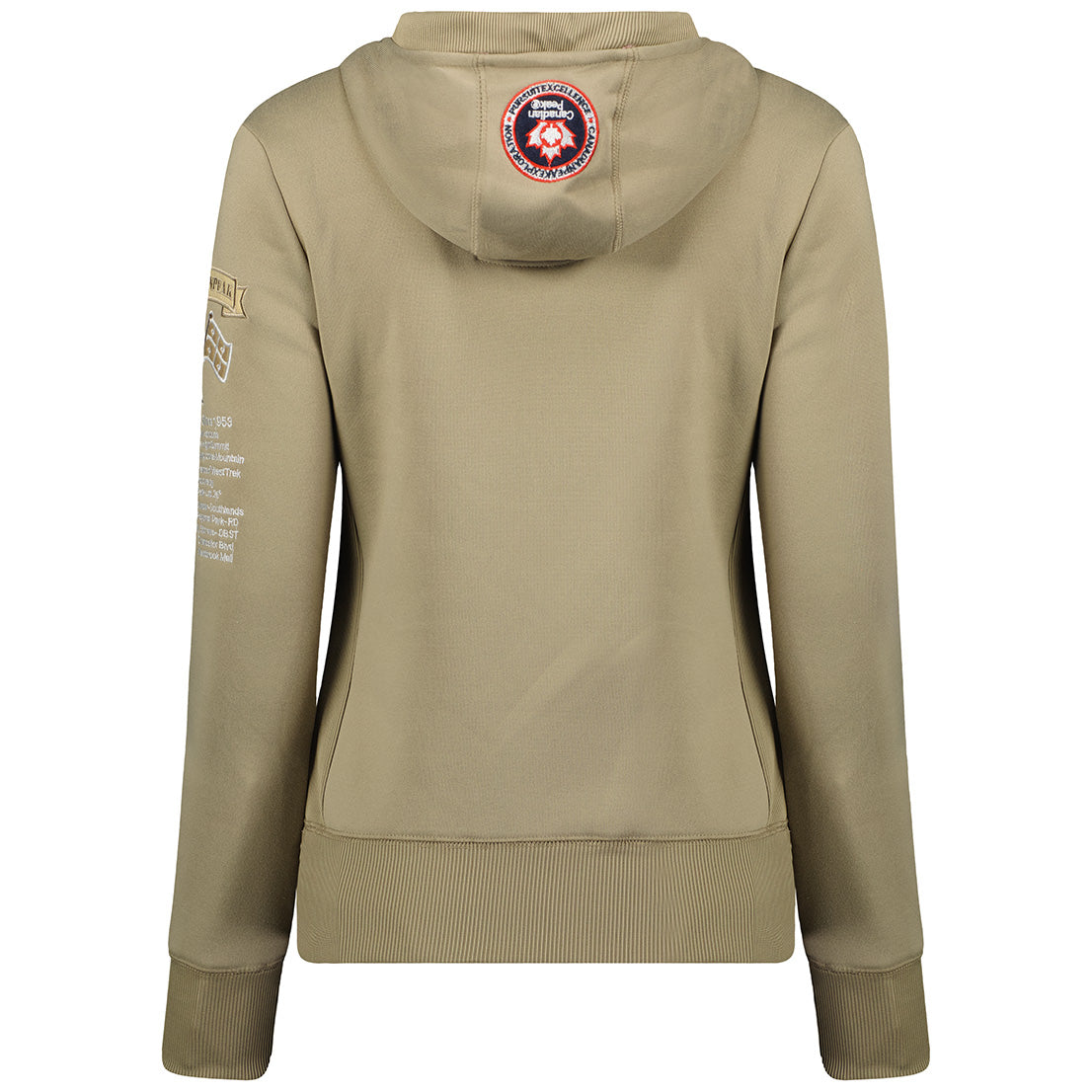 Geographical Norway Gyrelle Lady - Sweat Femme Capuche Avec Poches - Sweatshirt Femmes Manche Pull Manches Longues Chaud