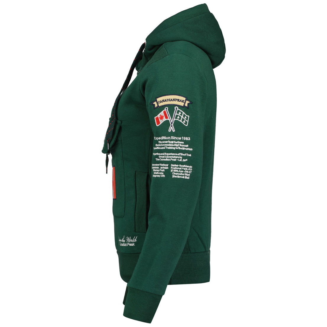 Geographical Norway Gyrelle Lady - Sweat Femme Capuche Avec Poches - Sweatshirt Femmes Manche Pull Manches Longues Chaud