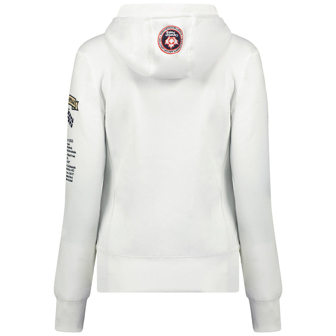 Geographical Norway Gyrelle Lady - Sweat Femme Capuche Avec Poches - Sweatshirt Femmes Manche Pull Manches Longues Chaud