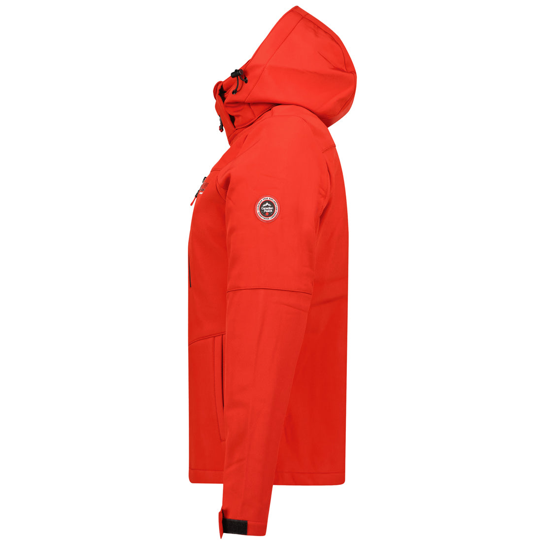 Canadian Peak Timmexeak Lady - Veste Femme Softshell Capuche Impermeable - Manteau Polaire Blouson Coupe Vent Resistant Travail