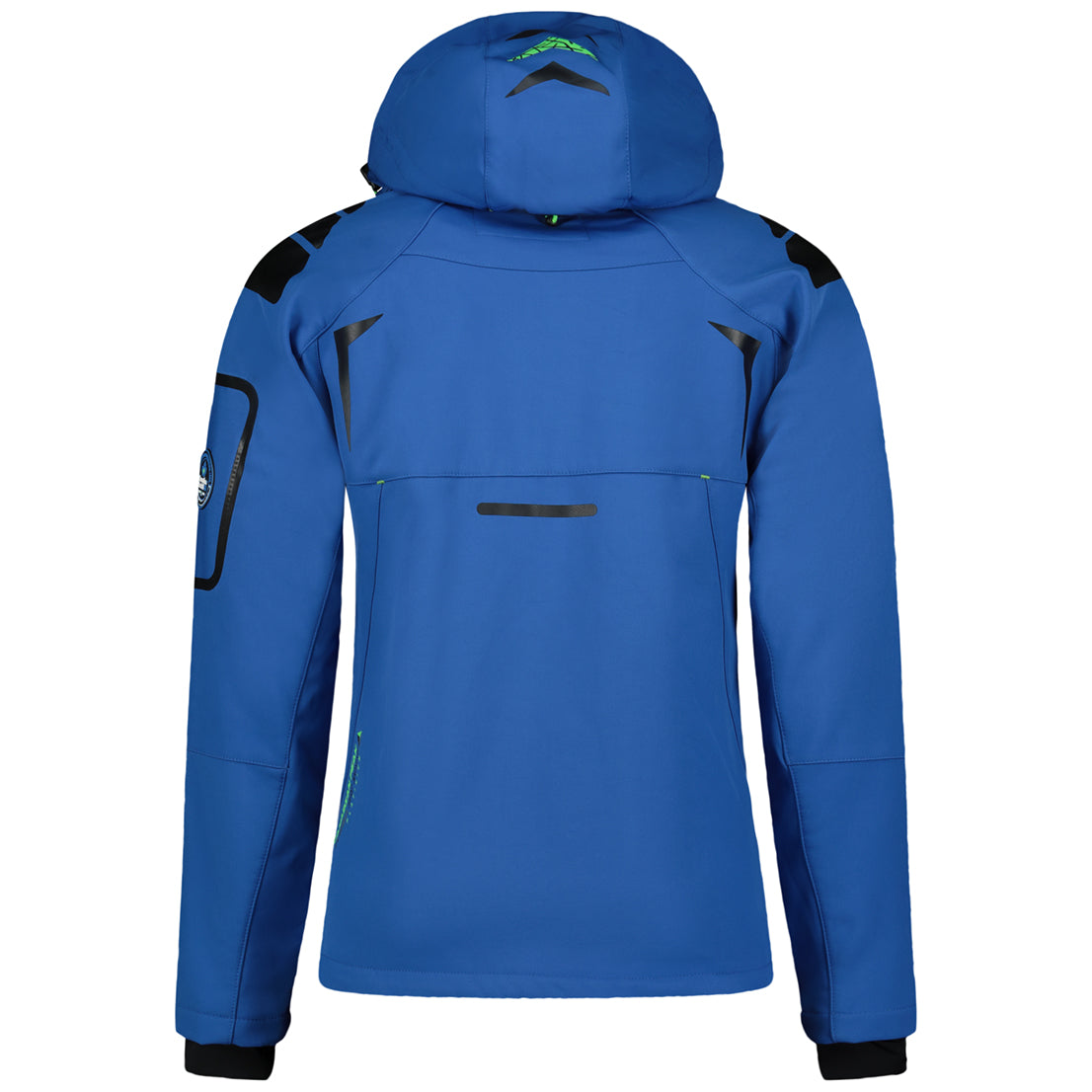 Geographical Norway Tourmaline Men - Veste Softshell Capuche Homme Impermeable - Manteau Outdoor Blouson Coupe Vent Tactique Resistant