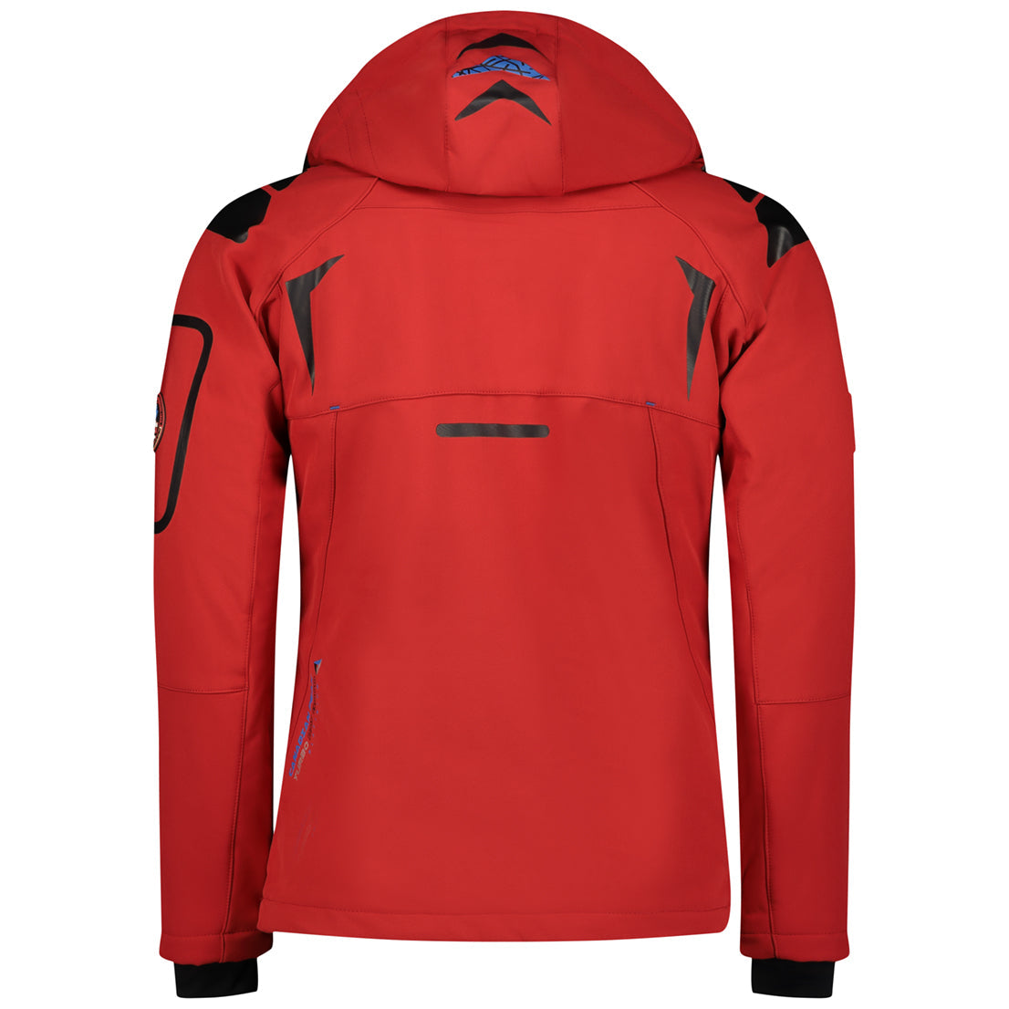 Geographical Norway Tourmaline Men - Veste Softshell Capuche Homme Impermeable - Manteau Outdoor Blouson Coupe Vent Tactique Resistant