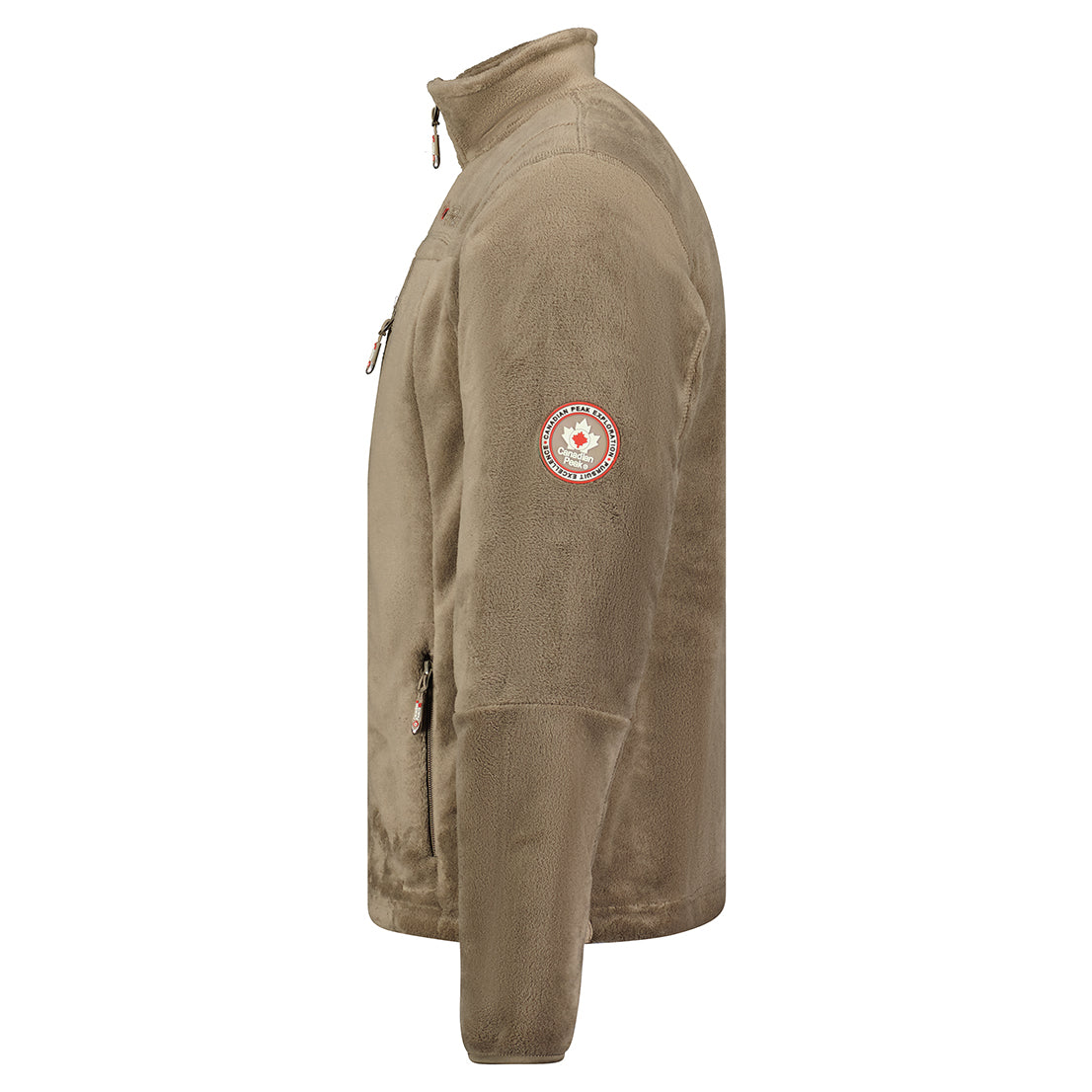 Canadian Peak Uploadeak Men - Polaire Epaisse Homme Chaude Fermeture Zip - Veste Sweats Hiver Chaud Hommes Doux - Sweat Doublure Longues Manches