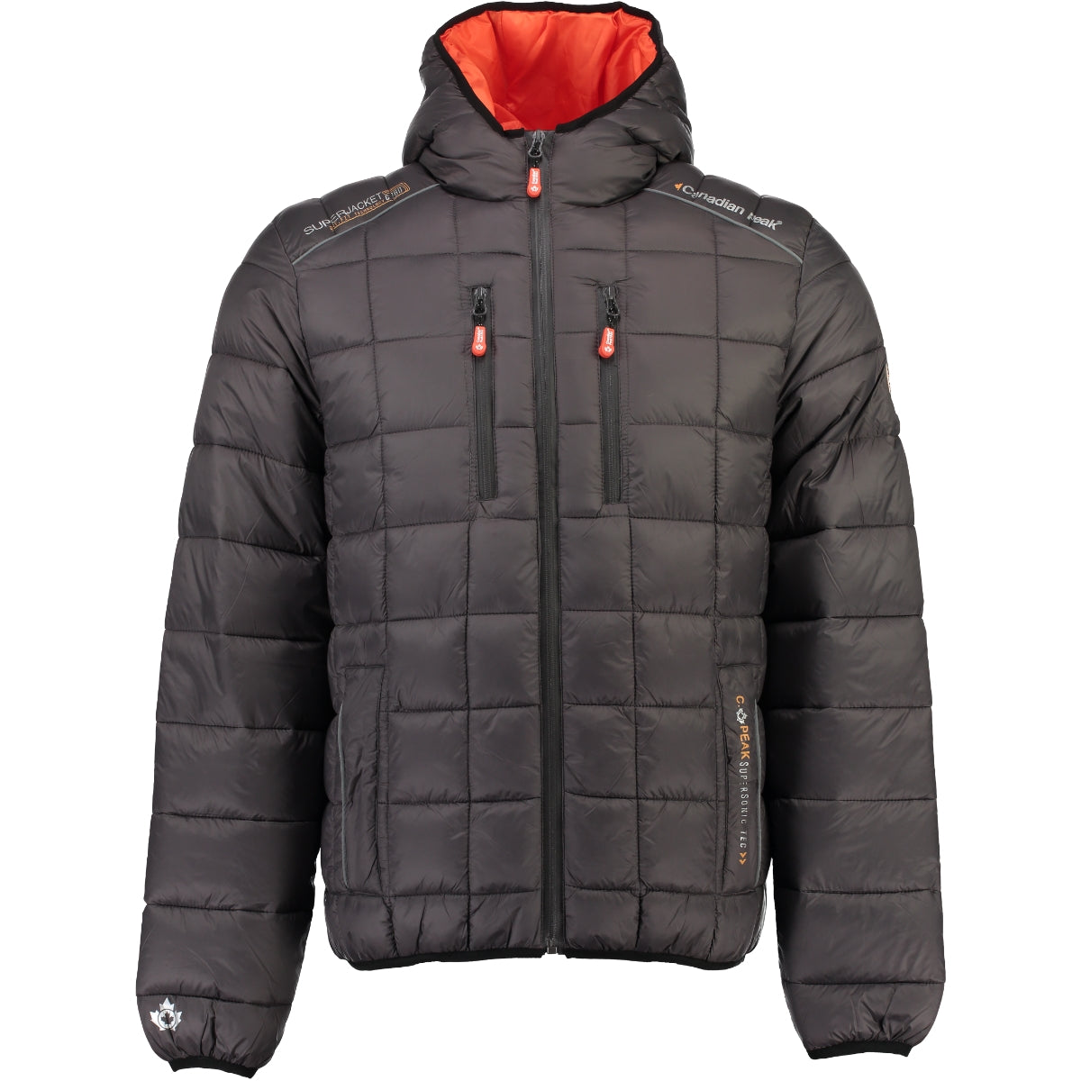 Canadian Peak Bambino Men - Doudoune Chaude Matelassee Homme Automne Hiver - Veste Manteau Chaud - Blouson Coupe Vent Manches Longues Rembourrage