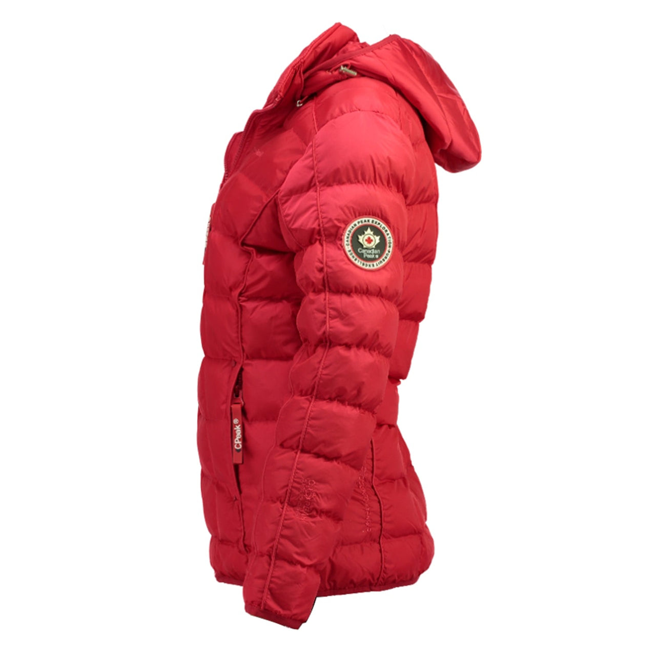 Canadian Peak Bambolineak Lady - Parka Longue Epaisse Chaude Femme Automne Hiver - Manteau Fin Capuche Fausse Fourure - Blouson Coupe Vent