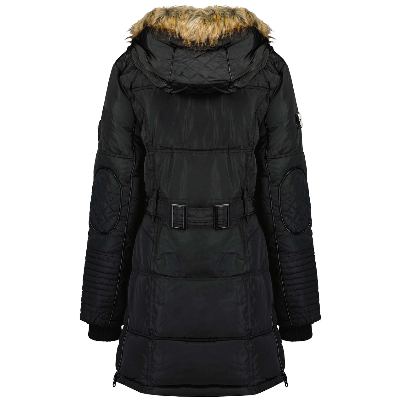 Canadian Peak Beauty Lady - Parka Longue Epaisse Chaude Femme Automne Hiver - Manteau Fin Capuche Fausse Fourure - Blouson Coupe Vent