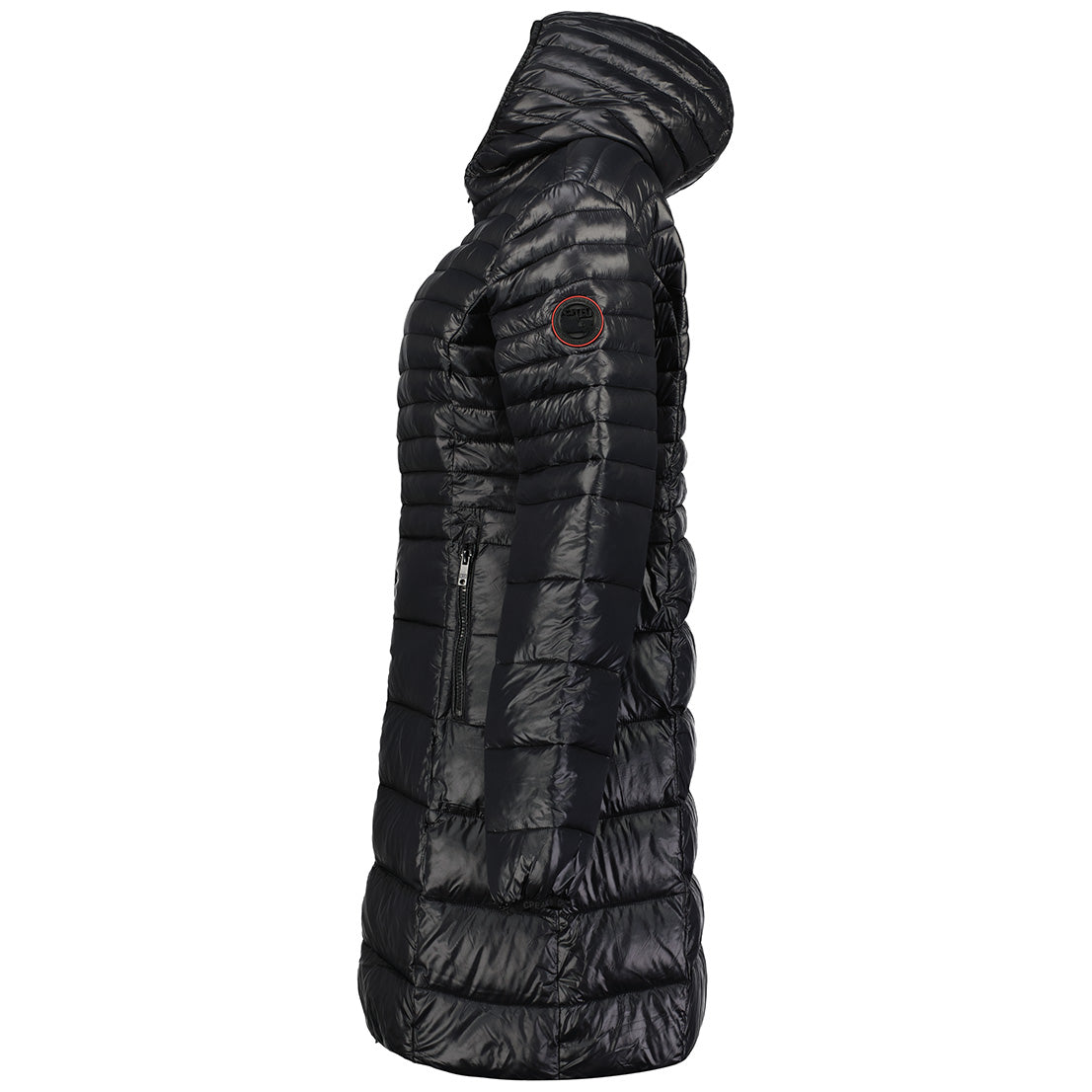 Canadian Peak Bodeak Lady - Parka Longue Epaisse Chaude Femme Automne Hiver - Manteau Fin Capuche Fausse Fourure - Blouson Coupe Vent