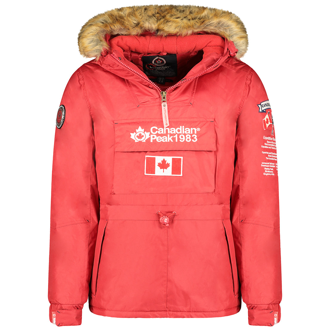 Canadian Peak Bonopeak Men - Doudoune Homme Capuche - Chaude Matelassee Automne Hiver - Veste Manteau Chaud