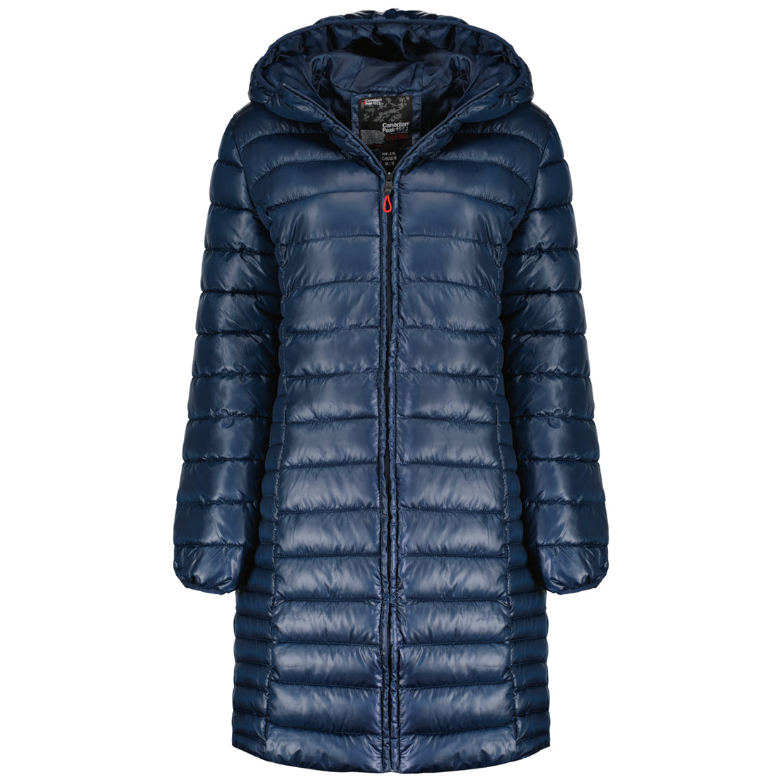 Canadian Peak Colombiana Basic Lady - Parka Longue Epaisse Chaude Femme Automne Hiver - Manteau Fin Capuche Fausse Fourure - Blouson Coupe Vent