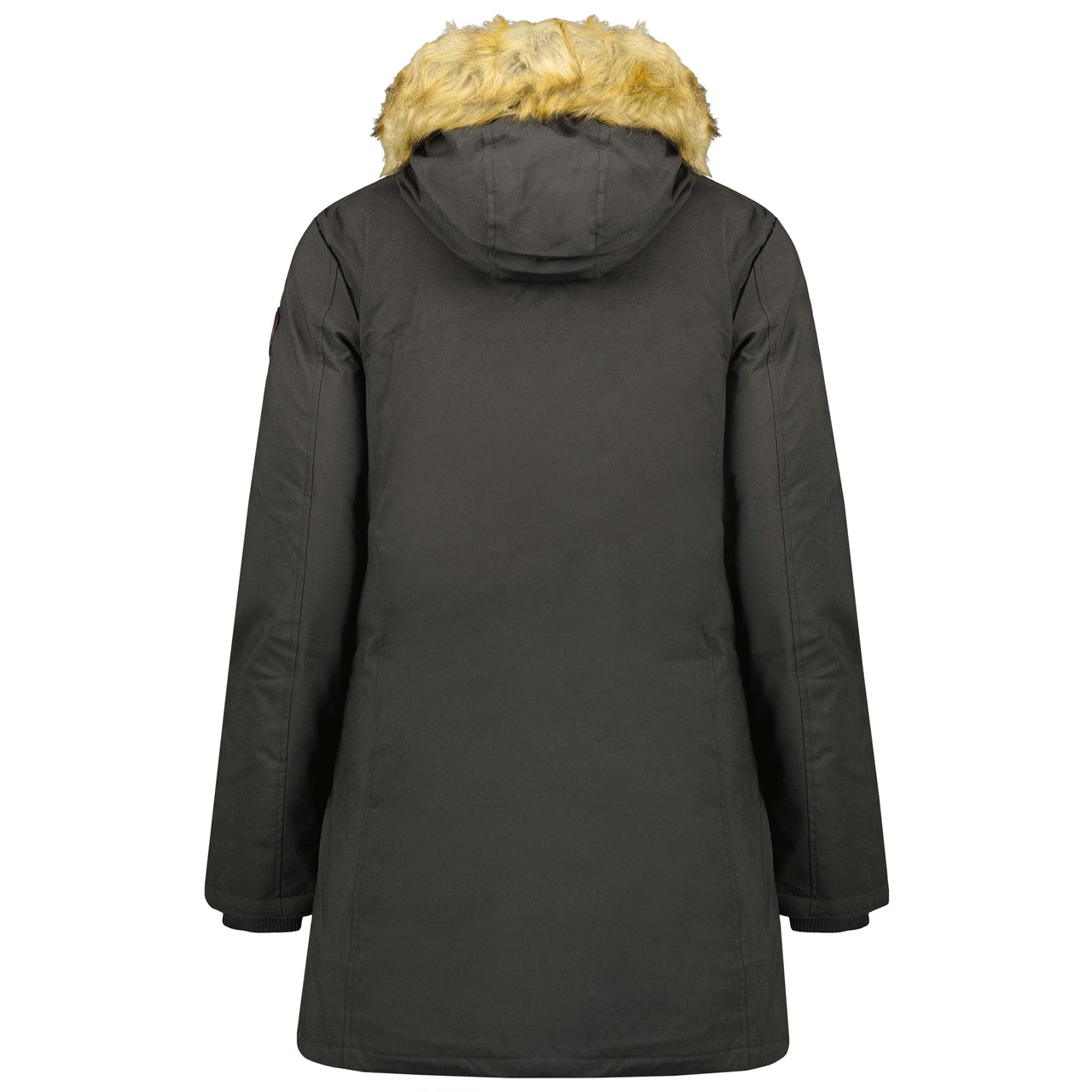 Canadian Peak Dinastipeak Lady - Parka Longue Epaisse Chaude Femme Automne Hiver - Manteau Fin Capuche Fausse Fourure - Blouson Coupe Vent