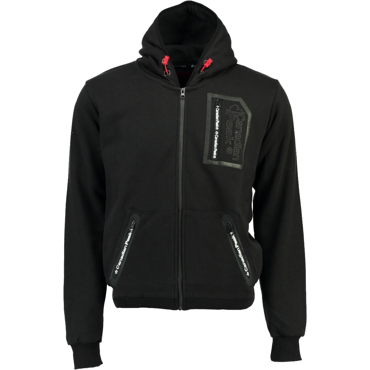Canadian Peak Fonaldo Men - Sweat Homme Capuche Poche Kangourou - Vêtement Sweatshirt Hoody Chaud Manches Longues
