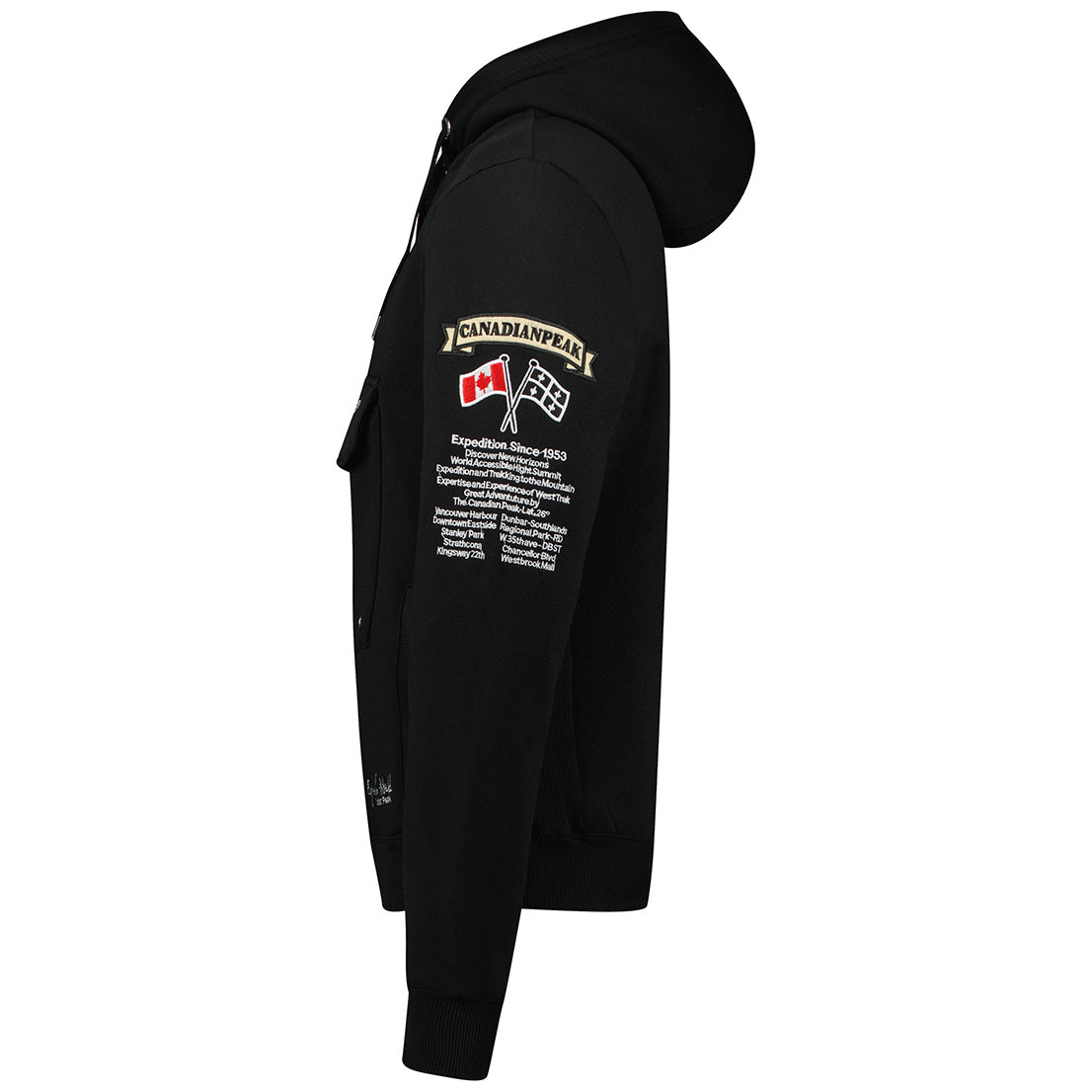 Geographical Norway Galapagos Men - Sweat A Capuche Homme Avec Poches - Sweats Shirts Logo Homme - Sweat Shirt Hoody Manches Longues