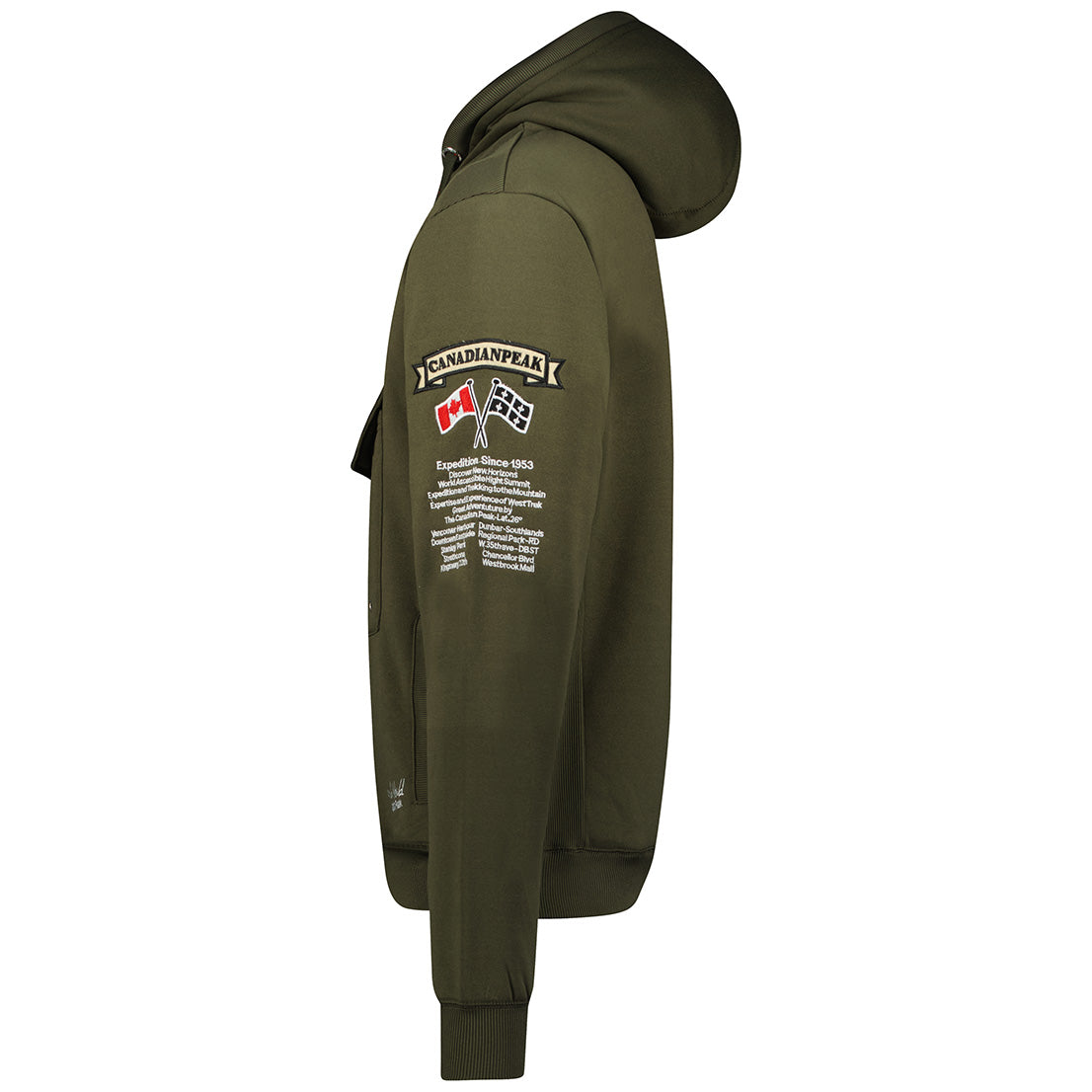 Geographical Norway Galapagos Men - Sweat A Capuche Homme Avec Poches - Sweats Shirts Logo Homme - Sweat Shirt Hoody Manches Longues