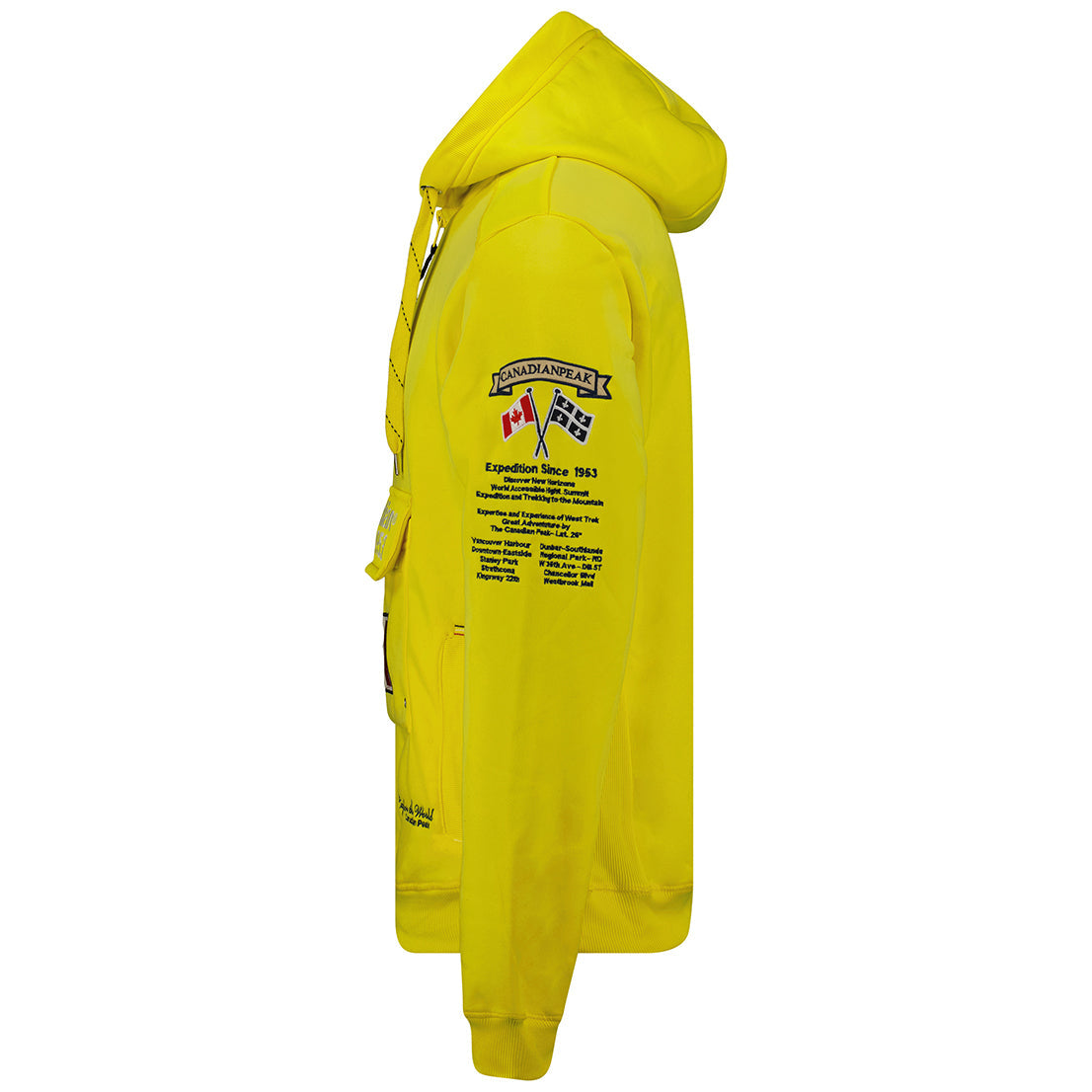Geographical Norway Galapagos Men - Sweat A Capuche Homme Avec Poches - Sweats Shirts Logo Homme - Sweat Shirt Hoody Manches Longues