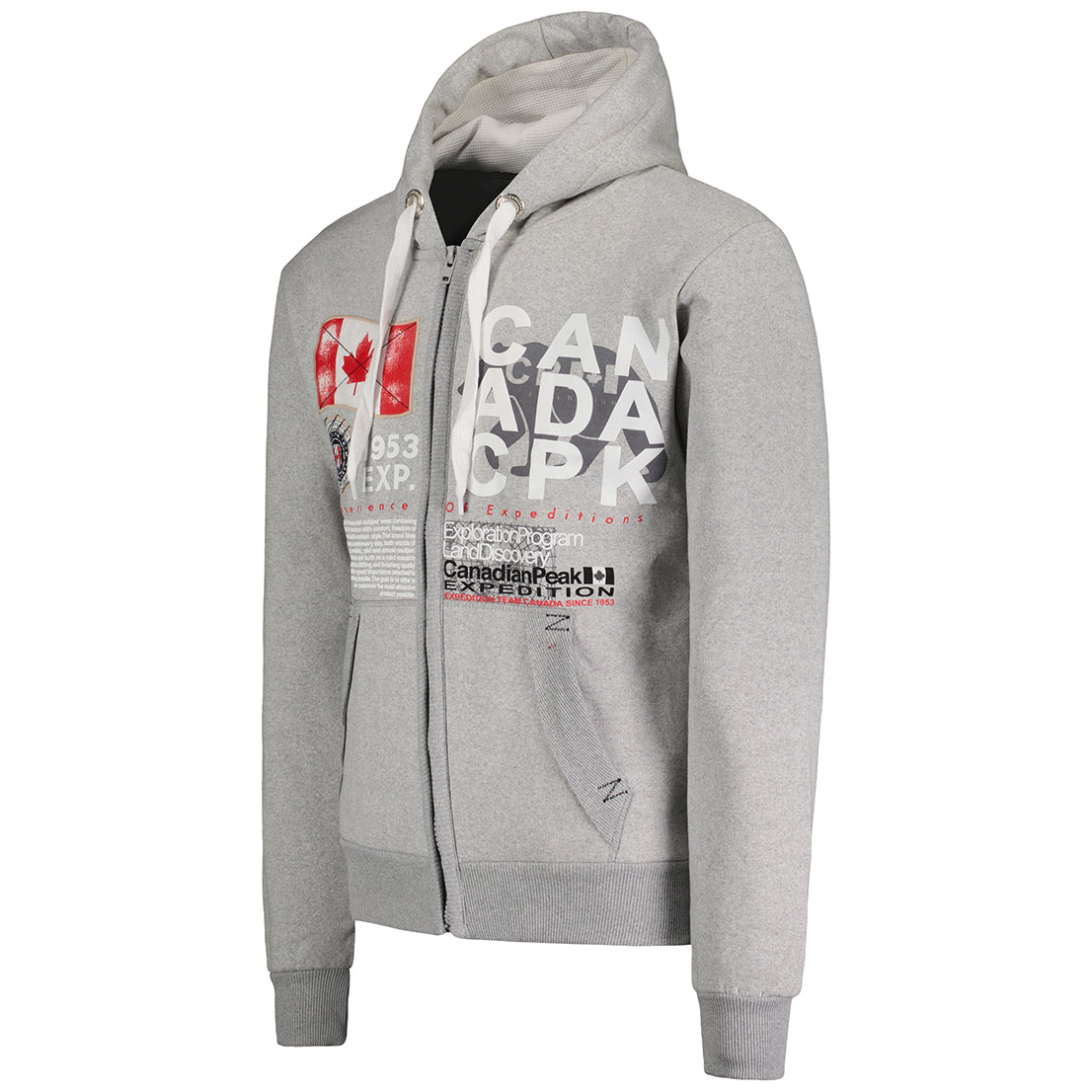 Canadian Peak Gasadeak Homme Sweat à Capuche Poche Kangourou Chaud G
