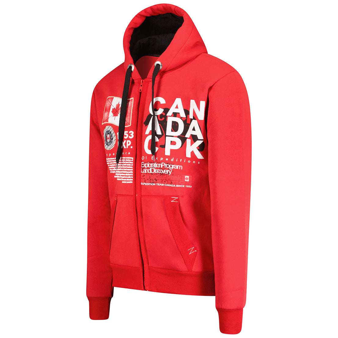 Canadian Peak Gasadeak Men - Sweat Homme Capuche Poche Kangourou - Vêtement Sweatshirt Hoody Chaud Manches Longues