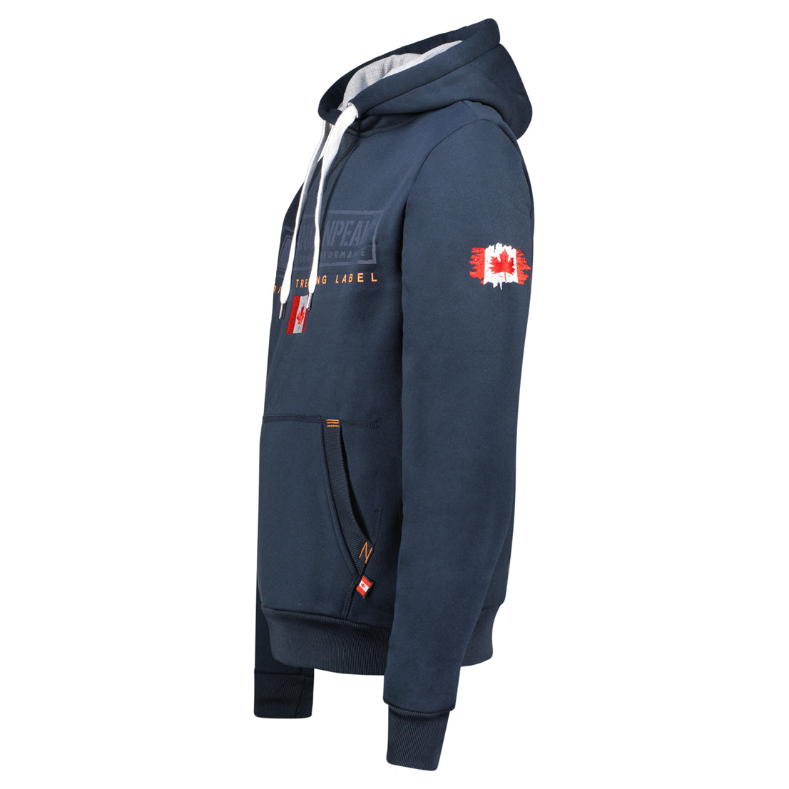 Canadian Peak Gasikeak Homme Sweat à Capuche avec Poches Longues Mar