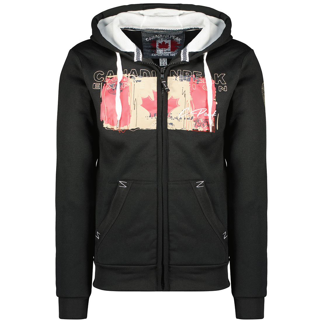 Geographical Norway Gayteak Men - Sweat A Capuche Homme Avec Poches - Sweats Shirts Logo Homme - Sweat Shirt Hoody Manches Longues