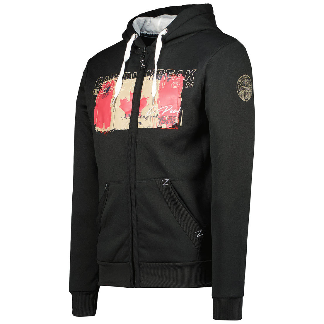 Geographical Norway Gayteak Men - Sweat A Capuche Homme Avec Poches - Sweats Shirts Logo Homme - Sweat Shirt Hoody Manches Longues