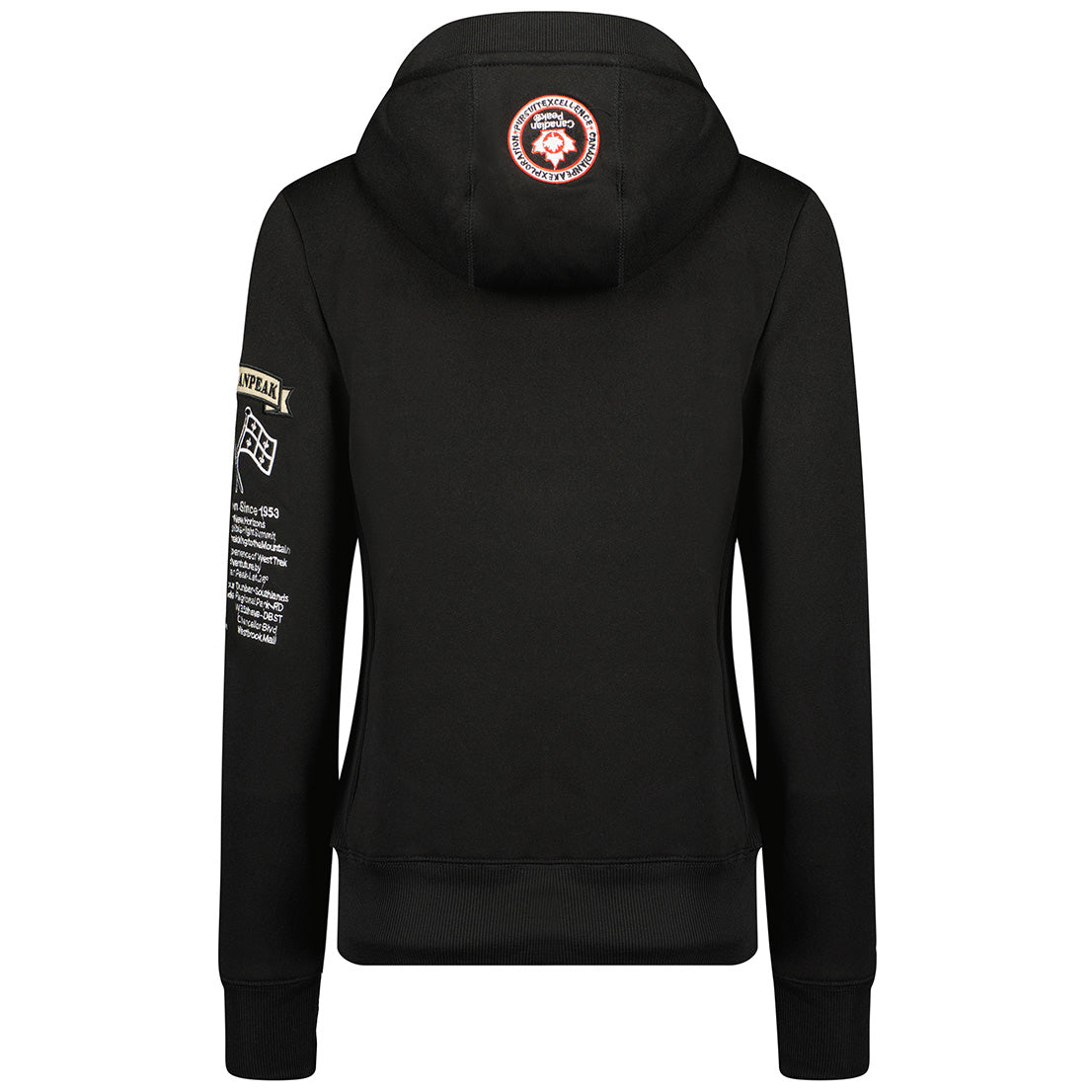 Geographical Norway Gyrelle Lady - Sweat Femme Capuche Avec Poches - Sweatshirt Femmes Manche Pull Manches Longues Chaud