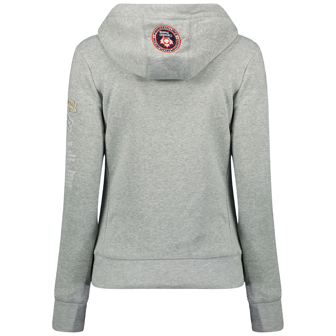 Geographical Norway Gyrelle Lady - Sweat Femme Capuche Avec Poches - Sweatshirt Femmes Manche Pull Manches Longues Chaud