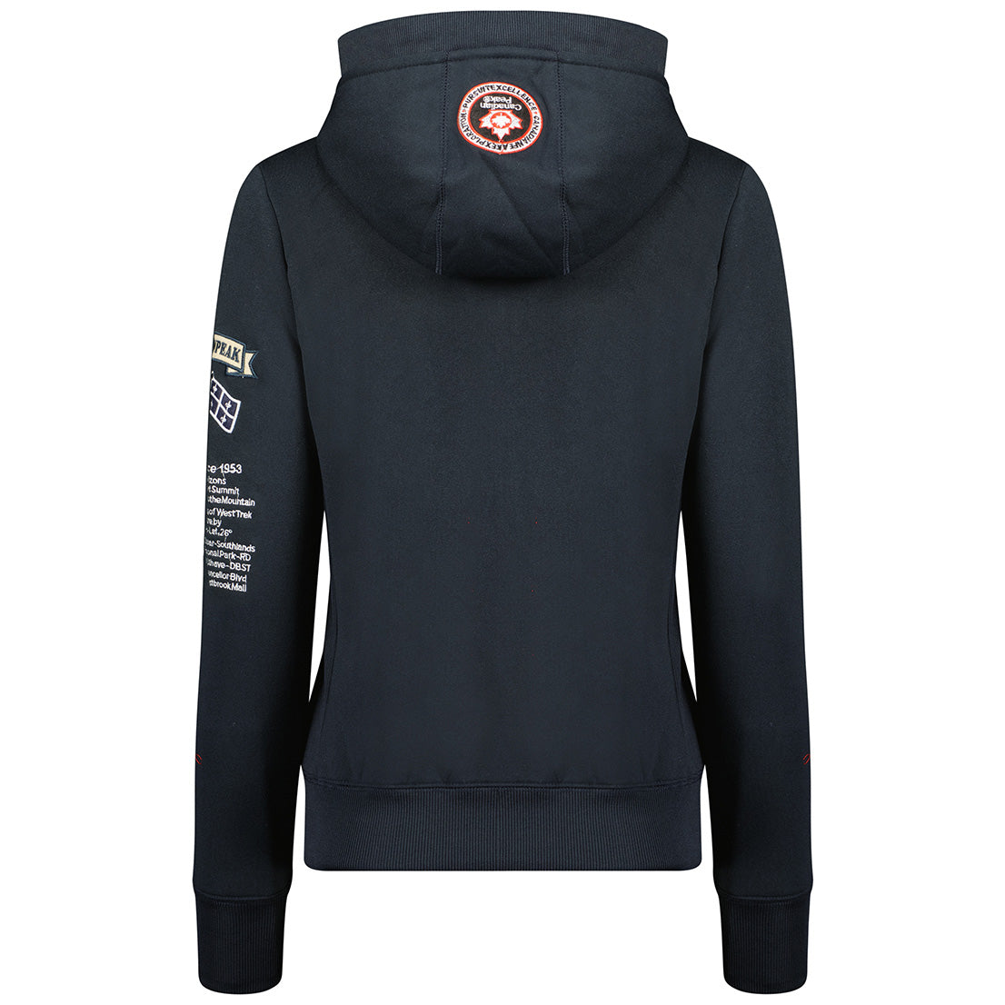 Geographical Norway Gyrelle Lady - Sweat Femme Capuche Avec Poches - Sweatshirt Femmes Manche Pull Manches Longues Chaud