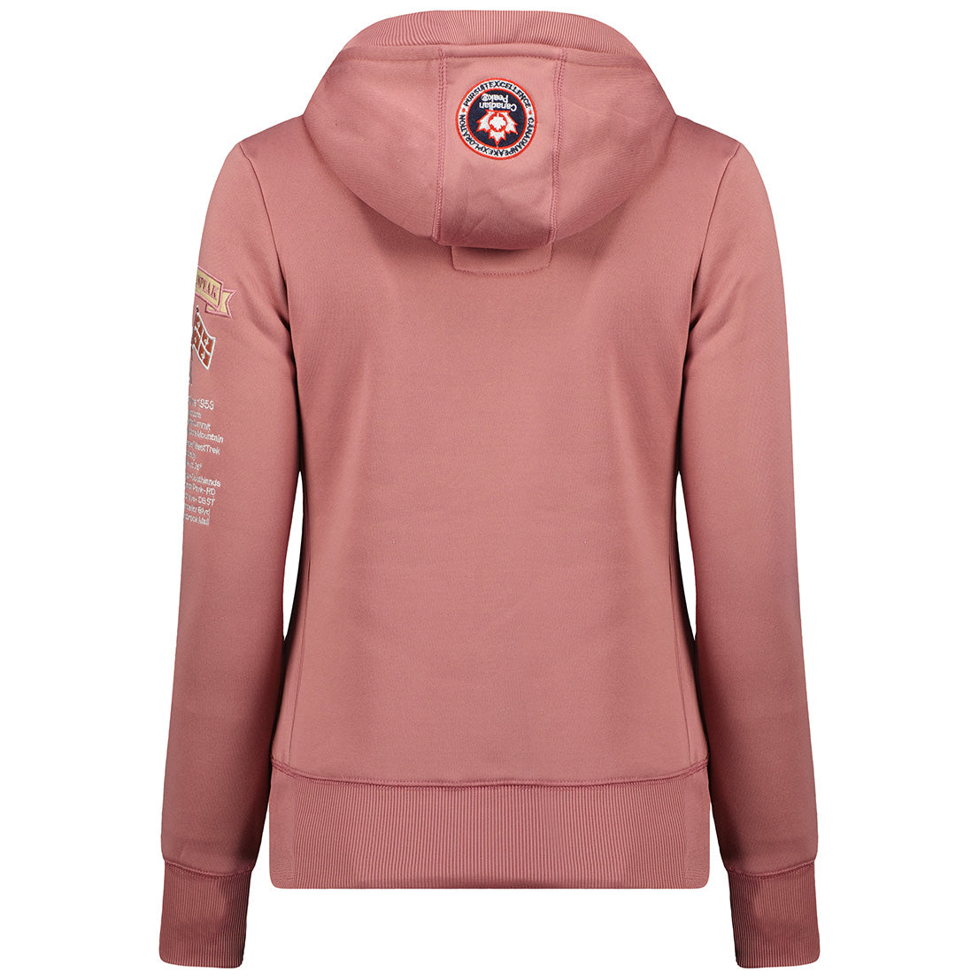 Geographical Norway Gyrelle Lady - Sweat Femme Capuche Avec Poches - Sweatshirt Femmes Manche Pull Manches Longues Chaud
