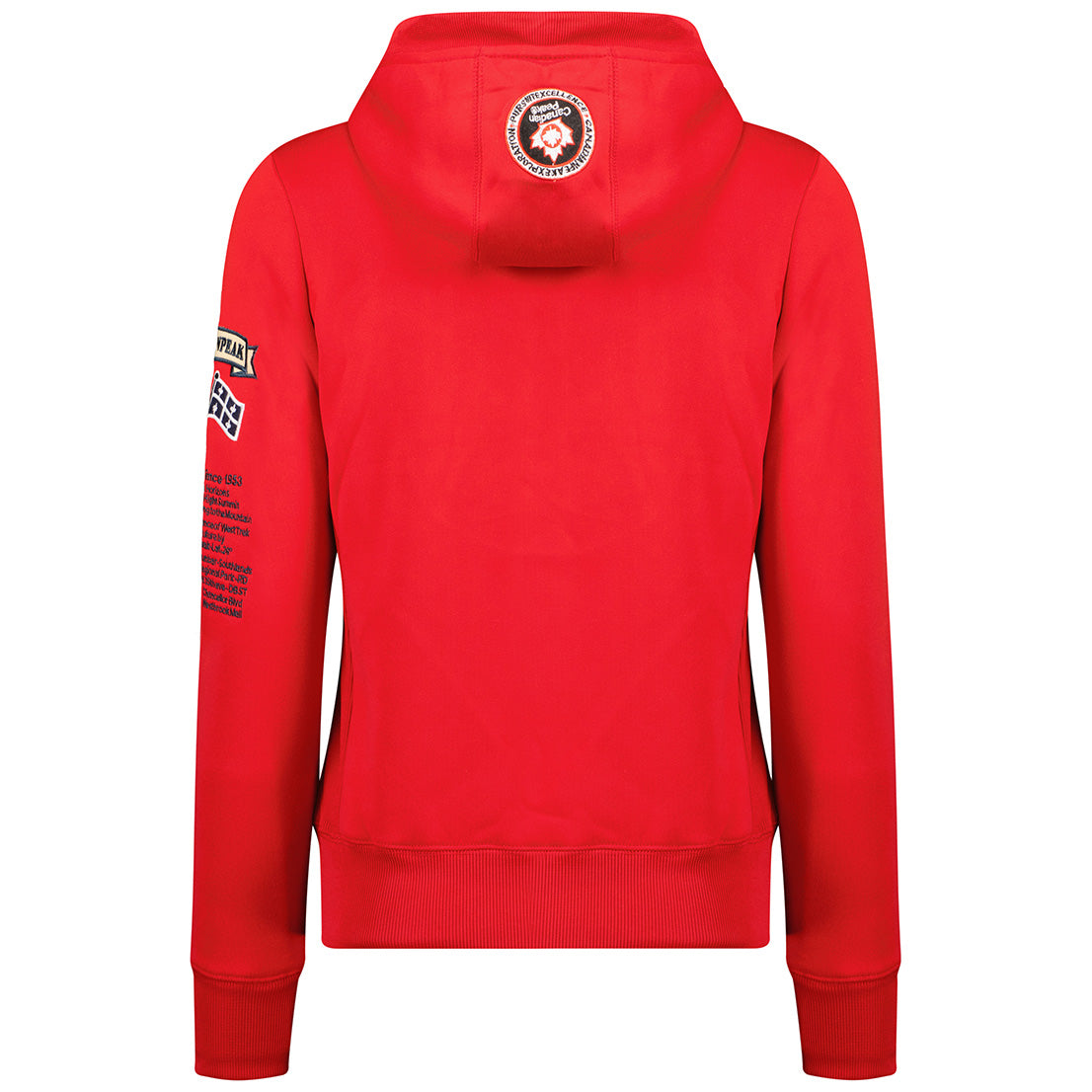 Geographical Norway Gyrelle Lady - Sweat Femme Capuche Avec Poches - Sweatshirt Femmes Manche Pull Manches Longues Chaud