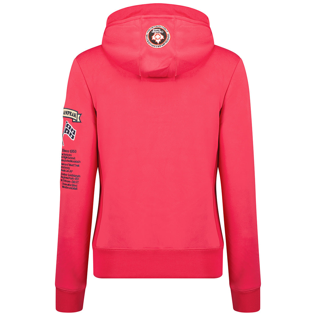 Geographical Norway Gyrelle Lady - Sweat Femme Capuche Avec Poches - Sweatshirt Femmes Manche Pull Manches Longues Chaud