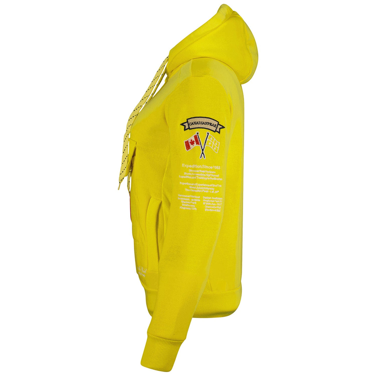 Geographical Norway Gyrelle Lady - Sweat Femme Capuche Avec Poches - Sweatshirt Femmes Manche Pull Manches Longues Chaud
