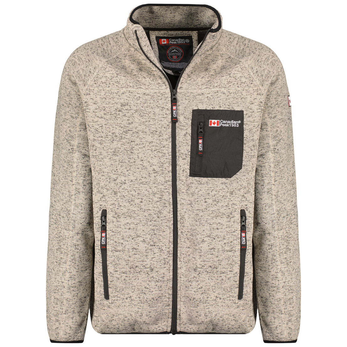 Canadian Peak Ultimo Homme - Polaire Fine Chaude à Zip Automne Hiver M Canadian Peak Ultimo Homme - Polaire Fine Chaude à Zip Automne Hiver M