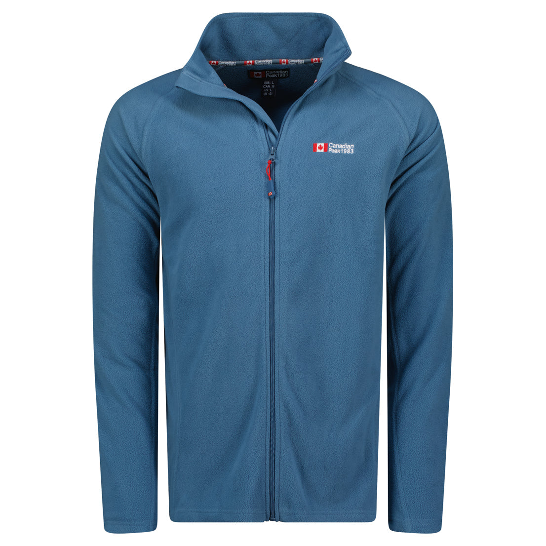 Canadian Peak Tugeak FZ Men - Polaire Epaisse Homme Chaude Fermeture Zip - Veste Sweats Hiver Chaud Hommes Doux - Sweat Doublure Longues Manches