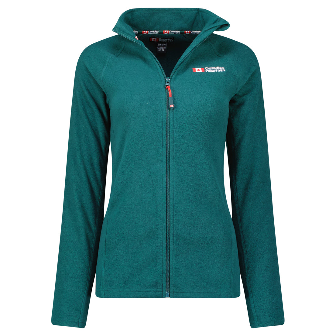 Canadian Peak Tugeak FZ Lady - Polaire Fine Femme Chaude Fermeture Zip - Veste Automne Hiver Printemps Chaud Femmes